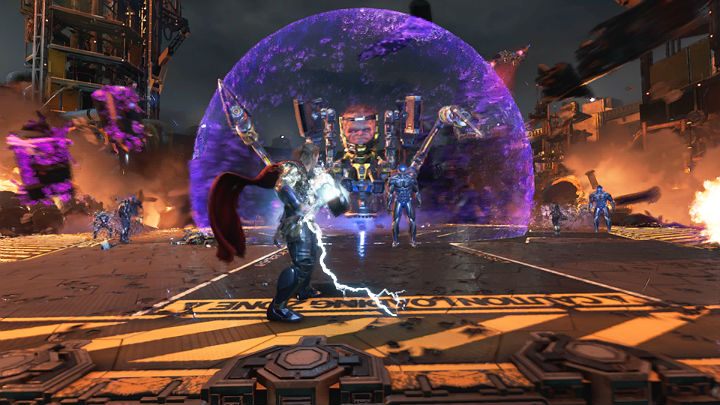 Szczególną uwagę zwróć na Adaptoidy, które mogą przysporzyć Ci najwięcej problemów - Marvels Avengers: MODOK - boss, jak pokonać? - Marvels Avengers - poradnik do gry