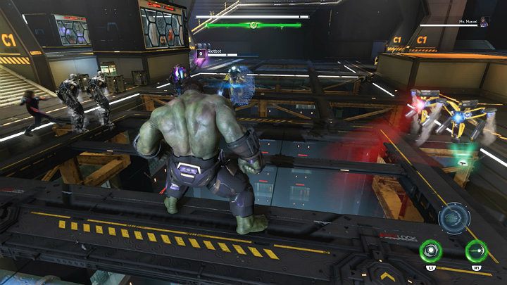 W trakcie walki staraj się odpowiednio wykorzystywać Gniew Hulka, by parować ataki przeciwników, zwiększać swoją obronę i regenerować utracone zdrowie - Marvels Avengers: MODOK - boss, jak pokonać? - Marvels Avengers - poradnik do gry