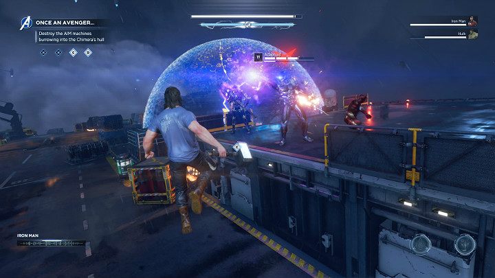 Kolejny etap zadania jest dokładnie taki sam, jak poprzedni - Marvels Avengers: Avenger na zawsze.../Once an Avenger - solucja - Marvels Avengers - poradnik do gry