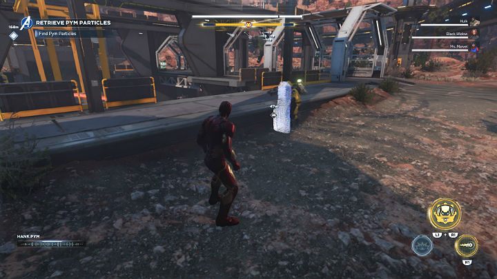 Gdy tylko wyjdziesz z pociągu zostaniesz natychmiast zaatakowany przez liczne jednostki nieprzyjaciela - Marvels Avengers: Agonia i Mrowisko/Agony and the Ant Hill - solucja - Marvels Avengers - poradnik do gry