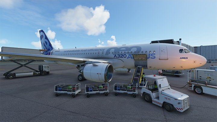 Catering, czyli ładowanie tacek z posiłkami ma znaczenie wyłącznie kosmetyczne - Flight Simulator: Obsługa naziemna (Ground Services) - Microsoft Flight Simulator 2020 - poradnik do gry