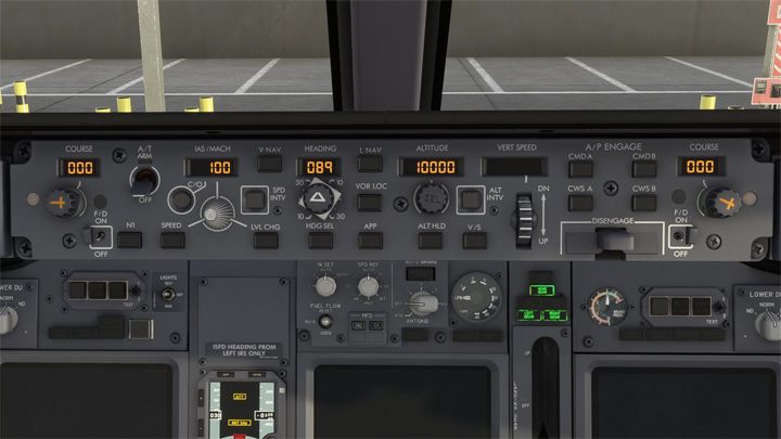 Opcjonalnie można zainstalować starszy panel HONEYWELL, który działa praktycznie w identyczny sposób - PMDG 737: Panel autopilota MCP - Microsoft Flight Simulator 2020 - poradnik do gry