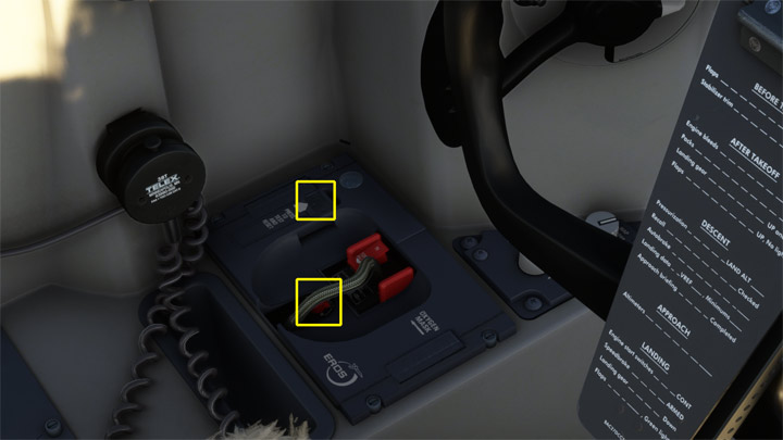 Wykonaj test systemu dostarczania tlenu wciskając oznaczone przyciski - PMDG 737: Cold Start i plan lotu w FMC - Microsoft Flight Simulator 2020 - poradnik do gry