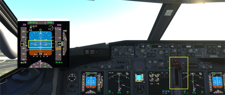 W 737 bardzo ważny jest kąt poderwania samolotu z pasa - PMDG 737: Kołowanie i start - taxi i takeoff - Microsoft Flight Simulator 2020 - poradnik do gry