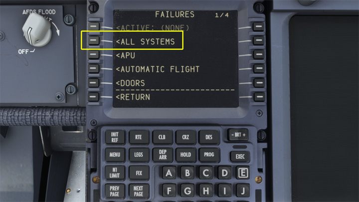 Jeszcze bardziej autentyczne doświadczenie ukryte jest w kategorii ALL SYSTEMS - PMDG 737: Aircraft - konfiguracja samolotu (PMDG Setup) - Microsoft Flight Simulator 2020 - poradnik do gry