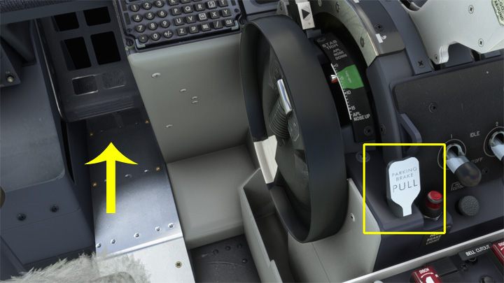Boeing 737 nie ma osobnego hamulca parkingowego obok hamulców kołowych - PMDG 737: Jak włączyć hamulec parkingowy? - Microsoft Flight Simulator 2020 - poradnik do gry