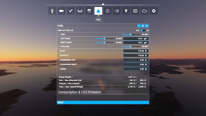 Dziennik nawigacyjny (Nav Log) to wirtualna, nieco uproszczona wersja dokumentu, jaki każdy pilot musi wypełnić przed lotem - Flight Simulator: Pasek narzędzi (Toolbar) - Microsoft Flight Simulator 2020 - poradnik do gry
