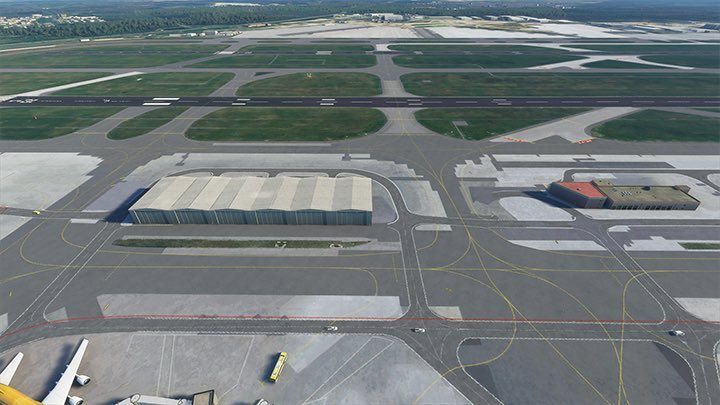 Sieć dróg kołowania potrafi być mało przejrzysta, zwłaszcza z kabiny pilota. - Flight Simulator: Kołowanie na pas startowy (Taxi) - Microsoft Flight Simulator 2020 - poradnik do gry