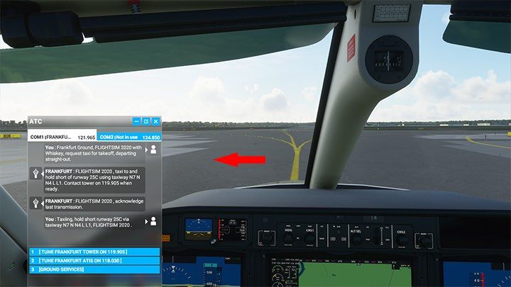 Po N4 powinniśmy wjechać na drogę L - Flight Simulator: Kołowanie na pas startowy (Taxi) - Microsoft Flight Simulator 2020 - poradnik do gry