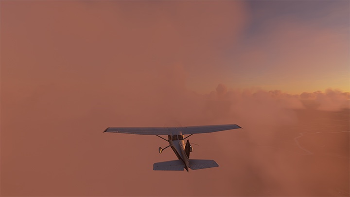 Autopilot spisuje się, gdy na zewnątrz niewiele widać. - Flight Simulator: Autopilot - programowanie, używanie - Microsoft Flight Simulator 2020 - poradnik do gry