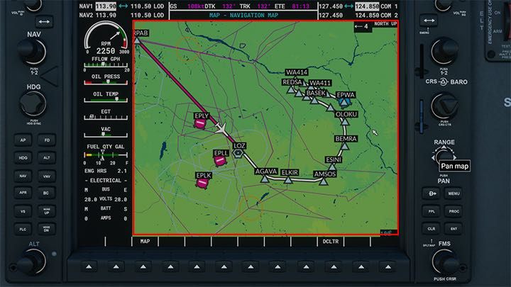 Tryb APR (Approach) służy do automatycznego schodzenia do lądowania wprost na pas startowy - Flight Simulator: Autopilot - programowanie, używanie - Microsoft Flight Simulator 2020 - poradnik do gry