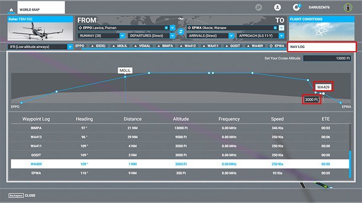 4 - Częstotliwość - Flight Simulator: ILS - lądowanie automatyczne - Microsoft Flight Simulator 2020 - poradnik do gry