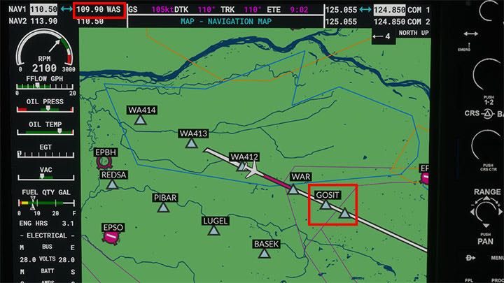 Jeśli nie przełączyłeś rozmów z wieżą ATC na SI, po drodze czeka Cię jeszcze klikanie sporej ilości komunikatów - Flight Simulator: ILS - lądowanie automatyczne - Microsoft Flight Simulator 2020 - poradnik do gry