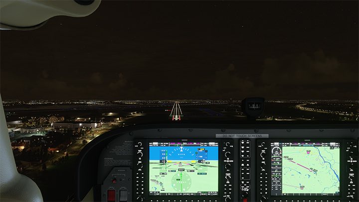 2 - Przed pasem przygotuj się do przejęcia sterów - Flight Simulator: ILS - lądowanie automatyczne - Microsoft Flight Simulator 2020 - poradnik do gry