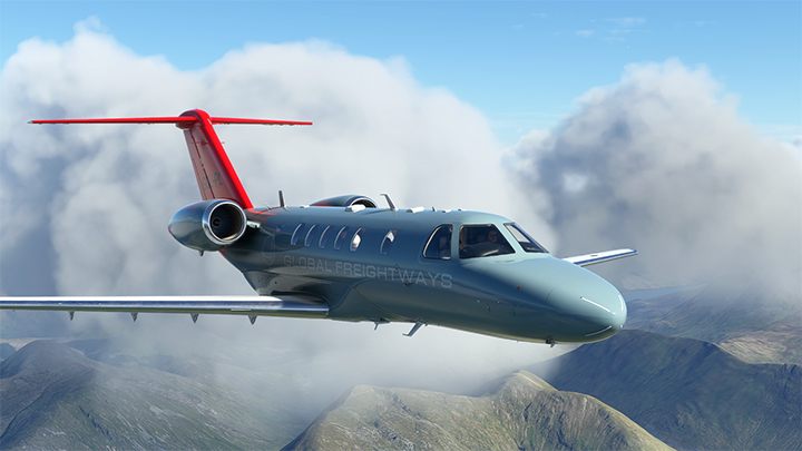 CJ4 by Working Title to kolejne ulepszenie samolotu zawartego w grze - tym razem Cessny Citation CJ4 - Flight Simulator: Najlepsze mody - lista - Microsoft Flight Simulator 2020 - poradnik do gry