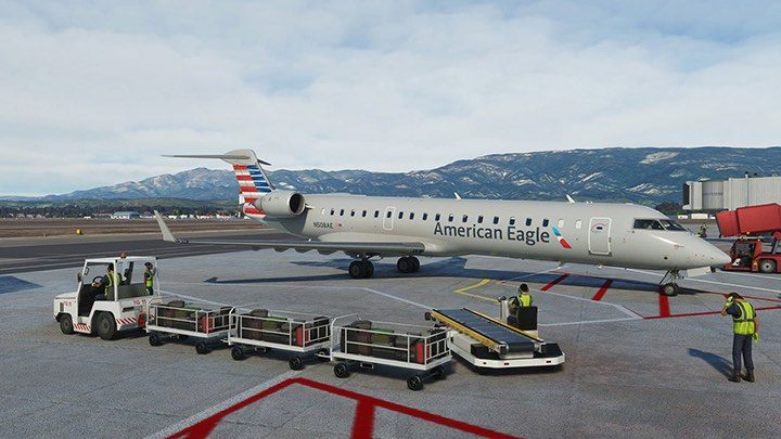 Bombardier CRJ 550/700 to pierwszy samolot w MFS2020 na tzw - Flight Simulator: Najlepsze mody - lista - Microsoft Flight Simulator 2020 - poradnik do gry