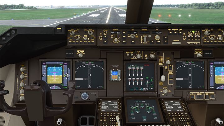 Boeing 747. - Flight Simulator: Samolot pasażerski - kokpit - Microsoft Flight Simulator 2020 - poradnik do gry