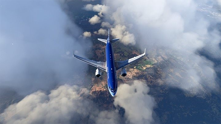W zasadzie można się już zrelaksować i zacząć podziwiać widoki, zwłaszcza zewnętrzne pod klawiszem END - Flight Simulator: Samolot pasażerski - kołowanie i start - Microsoft Flight Simulator 2020 - poradnik do gry