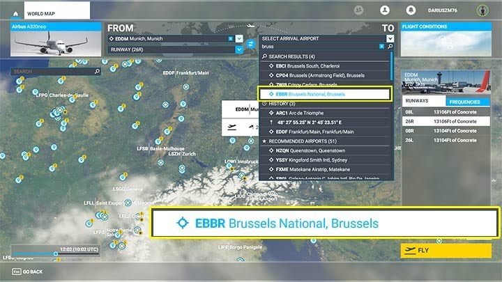 Pole Do (To) służy do wskazania lotniska docelowego - Flight Simulator: Plan lotu samolotu pasażerskiego - jak stworzyć? - Microsoft Flight Simulator 2020 - poradnik do gry