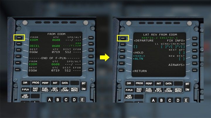 Pierwszy krok to Departure - określenie sposobu opuszczenia przestrzeni powietrznej lotniska, czyli procedura SID z numerem pasa i trasą - Flight Simulator: Komputer pokładowy MCDU - jak zaprogramować? - Microsoft Flight Simulator 2020 - poradnik do gry