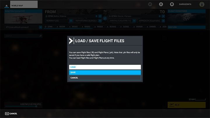 W trybie Mapa świata możesz wybrać samolot na dany lot - Flight Simulator: Tryby rozgrywki - Microsoft Flight Simulator 2020 - poradnik do gry
