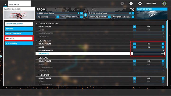 Ostatnią zakładką są opcje ATC - Flight Simulator: Tryby rozgrywki - Microsoft Flight Simulator 2020 - poradnik do gry