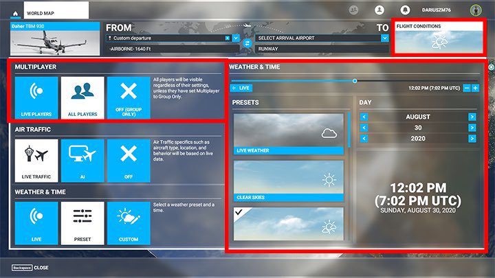 Szkolenie lotnicze w grze Flight Simulator służy do poznania podstaw pilotażu i nawigacji VFR (przy dobrej widoczności) dla początkujących - Flight Simulator: Tryby rozgrywki - Microsoft Flight Simulator 2020 - poradnik do gry