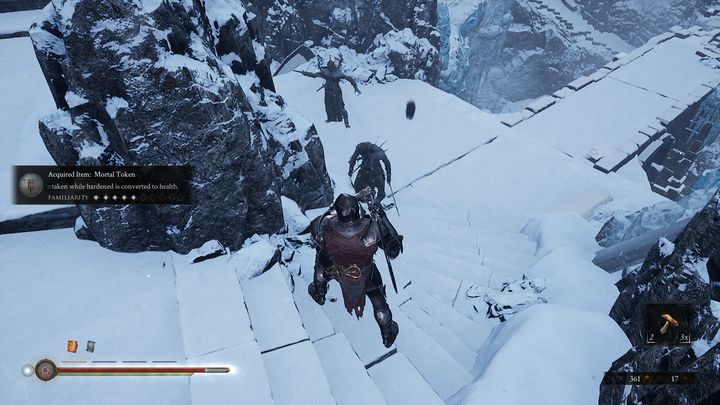 Udaj się w prawo, drugimi schodami na dół - Mortal Shell: Crypt of Martyrs solucja, opis przejścia - Mortal Shell - poradnik do gry