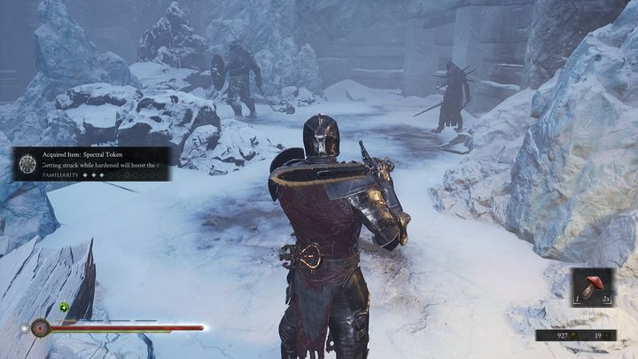 Po drugiej stronie znajduje się Gragu oraz Slave - Mortal Shell: Crypt of Martyrs solucja, opis przejścia - Mortal Shell - poradnik do gry