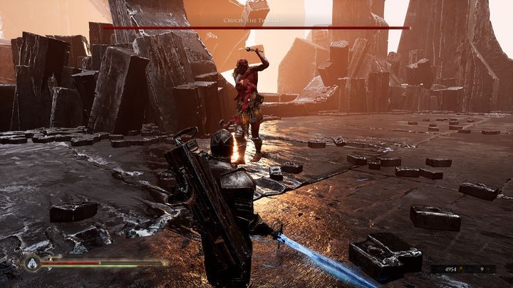 W tej fazie, Crucix wykonuje kilka nowych ataków - Mortal Shell: Crucix, the Twiceborn boss, jak pokonać - Mortal Shell - poradnik do gry