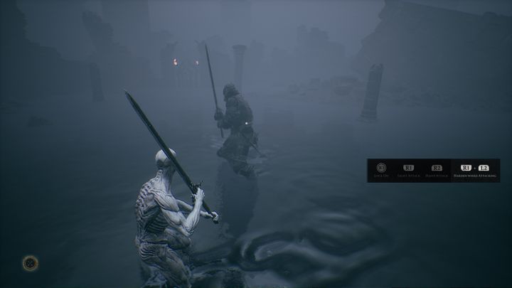 Gdy już wykonasz polecenia, znowu idź przed siebie, znajdziesz tam kolejne drzwi, które się otworzą po zbliżeniu do nich - Mortal Shell: Tutorial solucja, opis przejścia - Mortal Shell - poradnik do gry