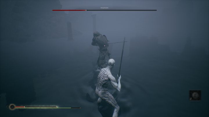 Dobrą metodą jest również wykonywanie ataku z rozbiegu (przytrzymanie kółka oraz wciśnięcie R2 na PS4) - Mortal Shell: Hadern boss, jak pokonać - Mortal Shell - poradnik do gry