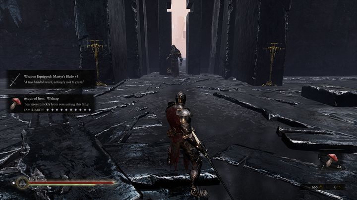 Przy wyjściu powita cię pierwszy nowy przeciwnik, jest to Faceless Cleric - Mortal Shell: Seat of Infinity solucja, opis przejścia - Mortal Shell - poradnik do gry