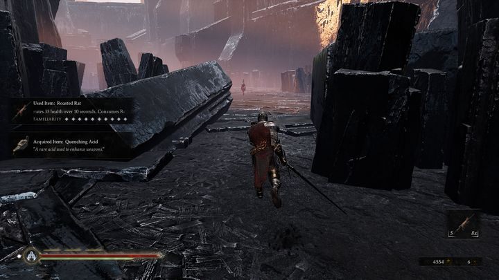 Odwróć się i idź w kolejną uliczkę, napotkasz tam w głównej mierze dystansowe Sester - Mortal Shell: Seat of Infinity solucja, opis przejścia - Mortal Shell - poradnik do gry