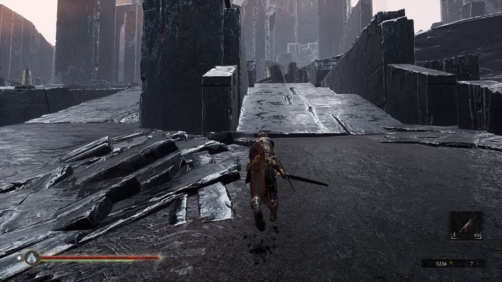 Ponownie, wejdź schodami w górę, następnie skręć w lewo - Mortal Shell: Seat of Infinity solucja, opis przejścia - Mortal Shell - poradnik do gry