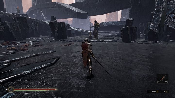 Idąc dalej napotkasz Faceless Cleric - Mortal Shell: Seat of Infinity solucja, opis przejścia - Mortal Shell - poradnik do gry