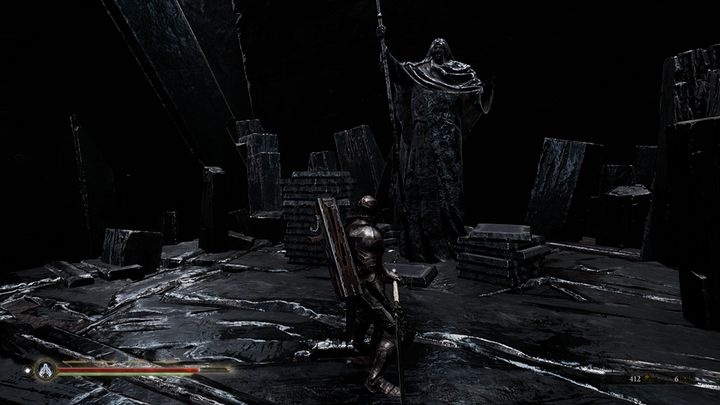 Na końcu holu znajdziesz kolejną inskrypcję oraz Weltcap spawn - Mortal Shell: Seat of Infinity solucja, opis przejścia - Mortal Shell - poradnik do gry