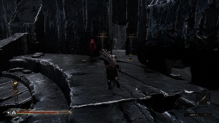 Idź w stronę przejścia widocznego na zdjęciu wyżej - Mortal Shell: Seat of Infinity solucja, opis przejścia - Mortal Shell - poradnik do gry