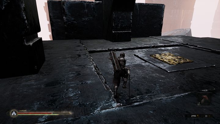 Odblokujesz dzięki temu skrót, winda zaprowadzi cię na dolny poziom lokacji, niedaleko drugiej Sester Genessa - Mortal Shell: Seat of Infinity solucja, opis przejścia - Mortal Shell - poradnik do gry