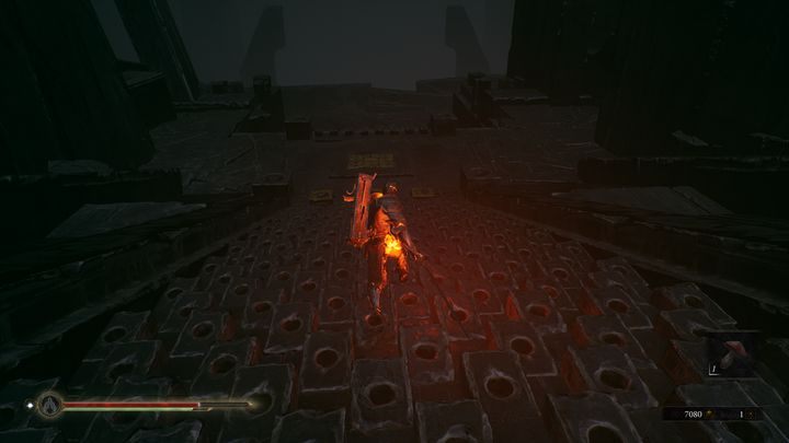 Na dole napotkasz Halabardnika oraz przeciwnika z dwoma mieczami - Mortal Shell: Seat of Infinity solucja, opis przejścia - Mortal Shell - poradnik do gry