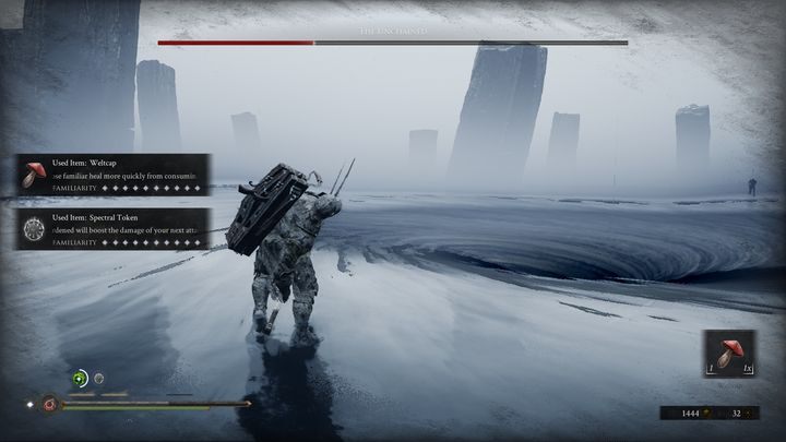 Gdy pojawi się wir, spróbuj oddalić się jak najdalej niego - Mortal Shell: The Unchained boss, jak pokonać - Mortal Shell - poradnik do gry