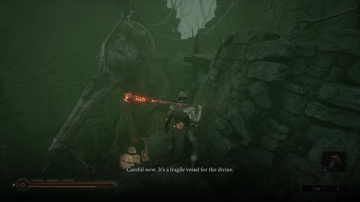 Jeśli chcesz się pozbyć Mgły, porozmawiaj z The Old Prisoner i oddaj mu Glands - Mortal Shell: Mgła - co to jest? - Mortal Shell - poradnik do gry