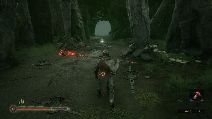 Następnie udaj się do jaskini po prawej stronie - Mortal Shell: Fallgrim solucja, opis przejścia - Mortal Shell - poradnik do gry
