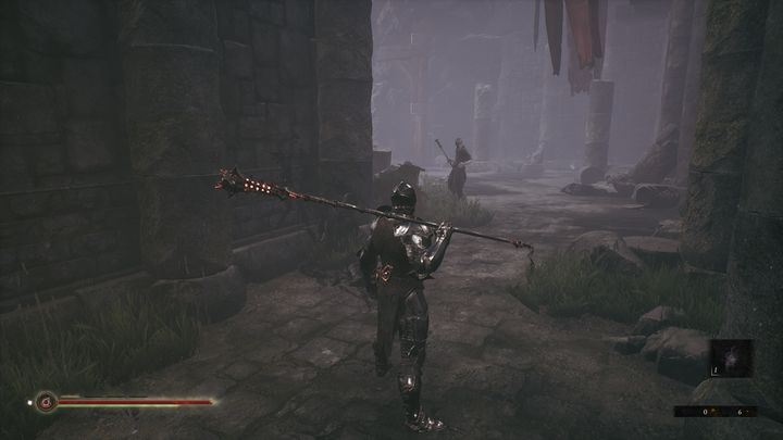 Idąc dalej uważaj na przeciwników - Mortal Shell: Shrine of Ash solucja, opis przejścia - Mortal Shell - poradnik do gry