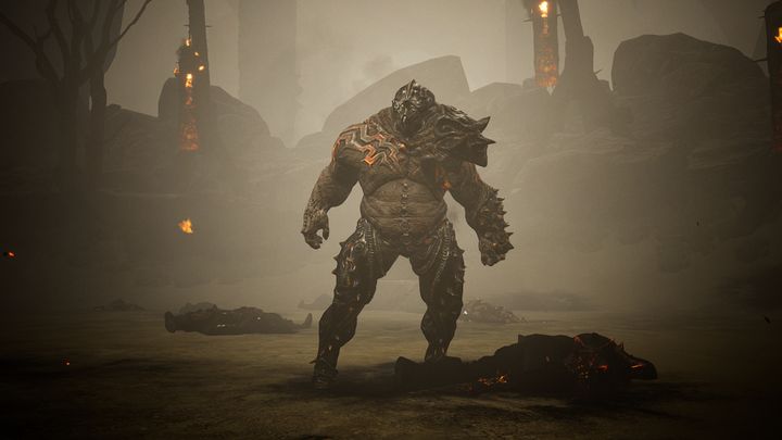 Na samym początku walki, zacznie szarżować w twoją stronę, wymachując 2 razy swoją bronią w twoim kierunku - Mortal Shell: Imrod, the Unrepentant boss, jak pokonać - Mortal Shell - poradnik do gry