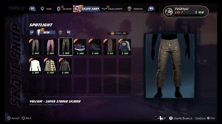 Rodzaj trofeum: srebrne - Tony Hawks Pro Skater 1+2: Trofea/Osiągnięcia, lista - Tony Hawks Pro Skater 1+2 - poradnik do gry