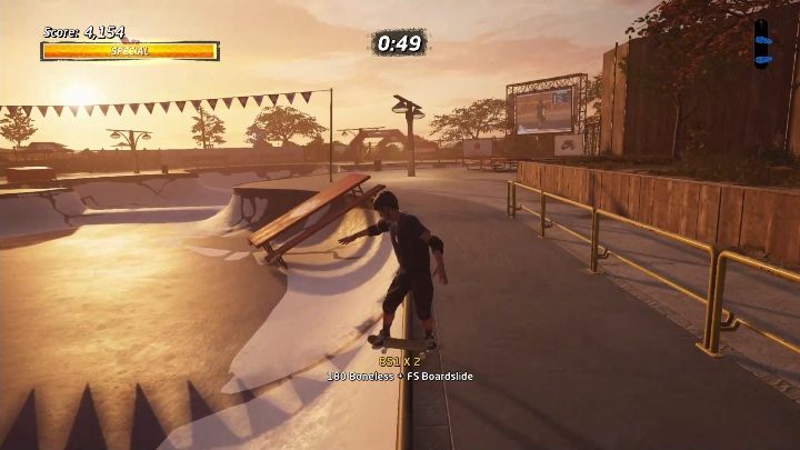 Każda mapa posiada kilka wyzwań, najczęściej opierają się one na poniższym schemacie - Tony Hawks Pro Skater 1+2: Punkty doświadczenia - Tony Hawks Pro Skater 1+2 - poradnik do gry
