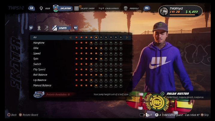 Pamiętaj, że możesz wybrać postać - Tony Hawks Pro Skater 1+2: Tryb multiplayer - informacje ogólne - Tony Hawks Pro Skater 1+2 - poradnik do gry