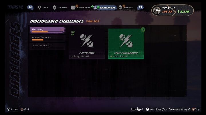 W tej kategorii znajdziesz 2 wyzwania - Tony Hawks Pro Skater 1+2: Wyzwania - multiplayer - Tony Hawks Pro Skater 1+2 - poradnik do gry