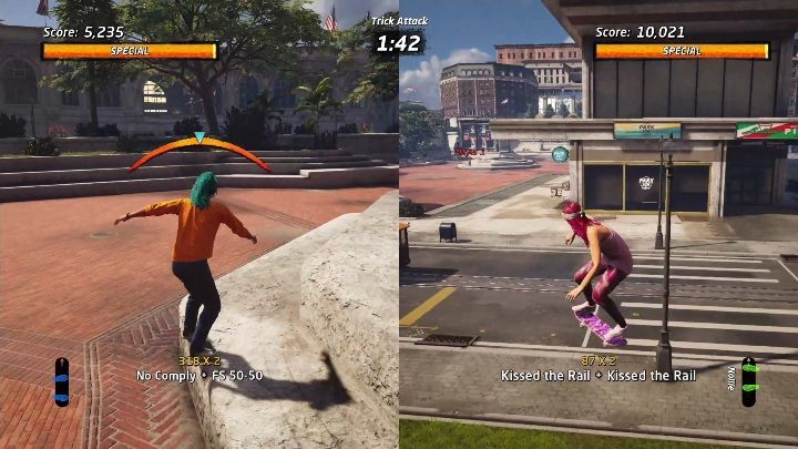 Ten tryb możesz trwać - Tony Hawks Pro Skater 1+2: Trick Attack - tryb multiplayer - Tony Hawks Pro Skater 1+2 - poradnik do gry